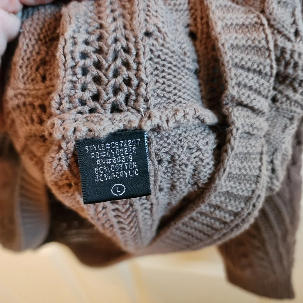 Cyrus Pullover Knit Sweater Large